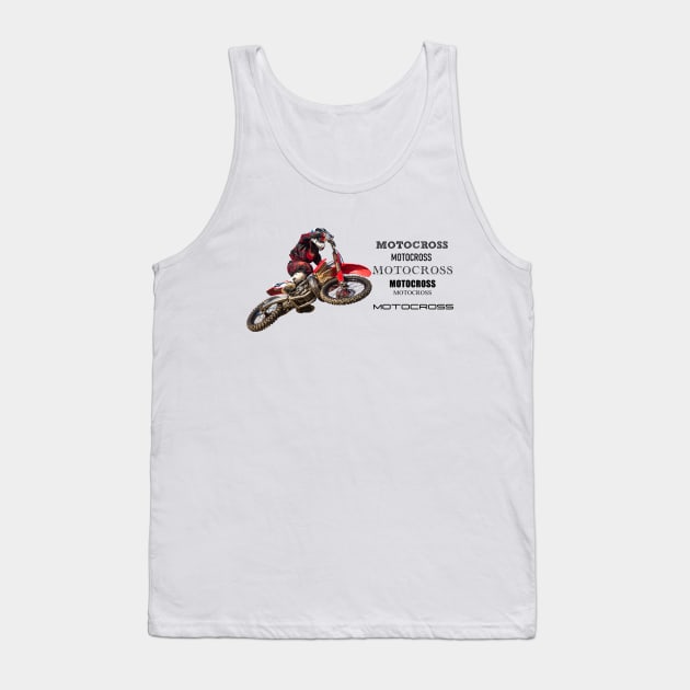 Motocross Tank Top by sibosssr